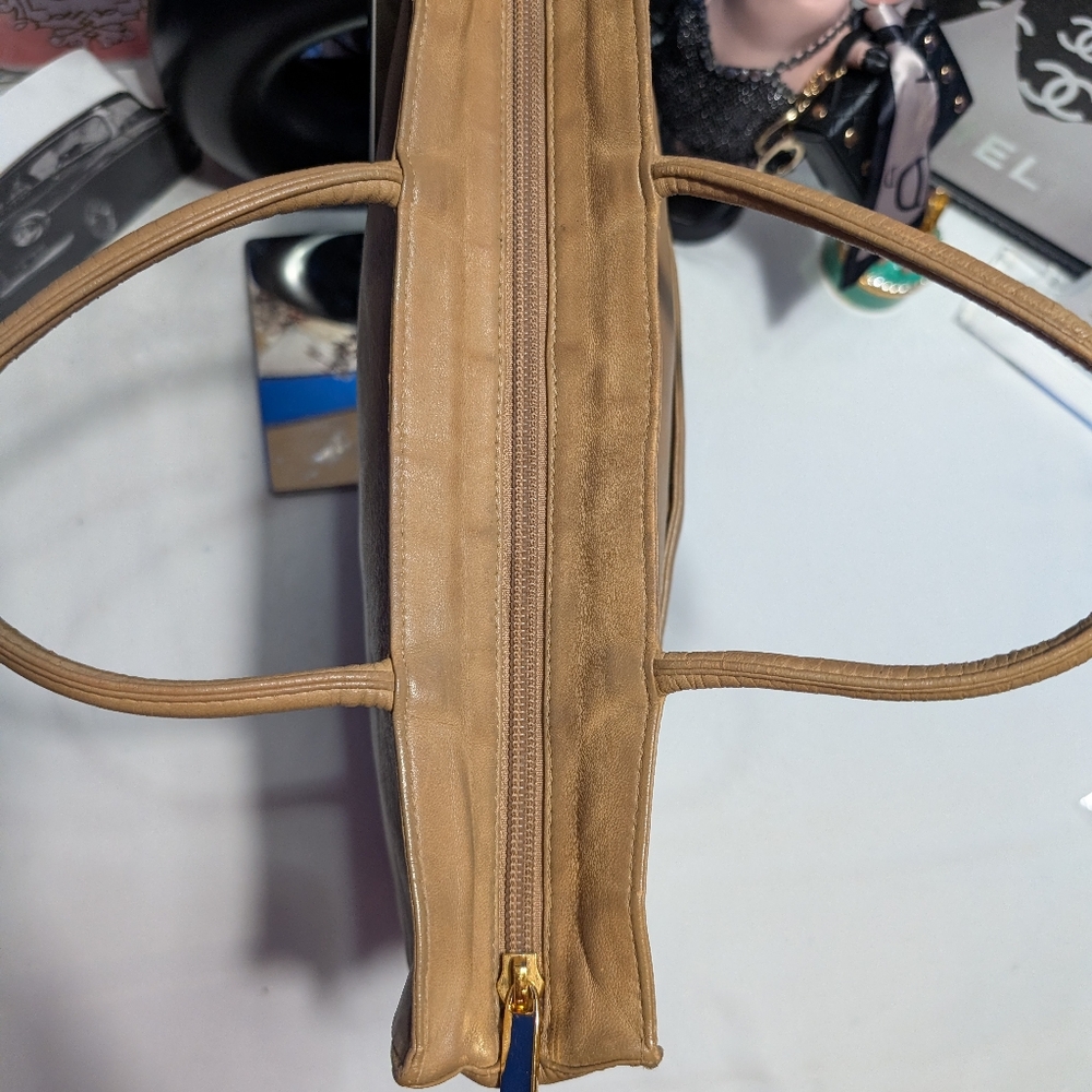 Loewe Anagram Tan Leather Tote Bag - Picture 6 of 16